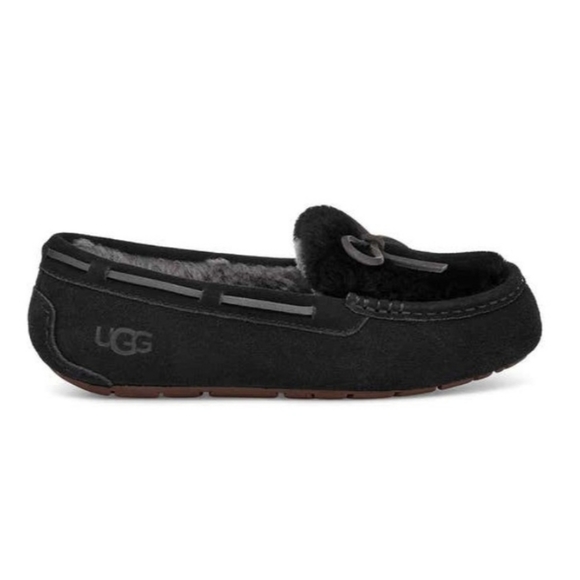 UGG Women's Dakota Fluff Black - Picture 5 of 7